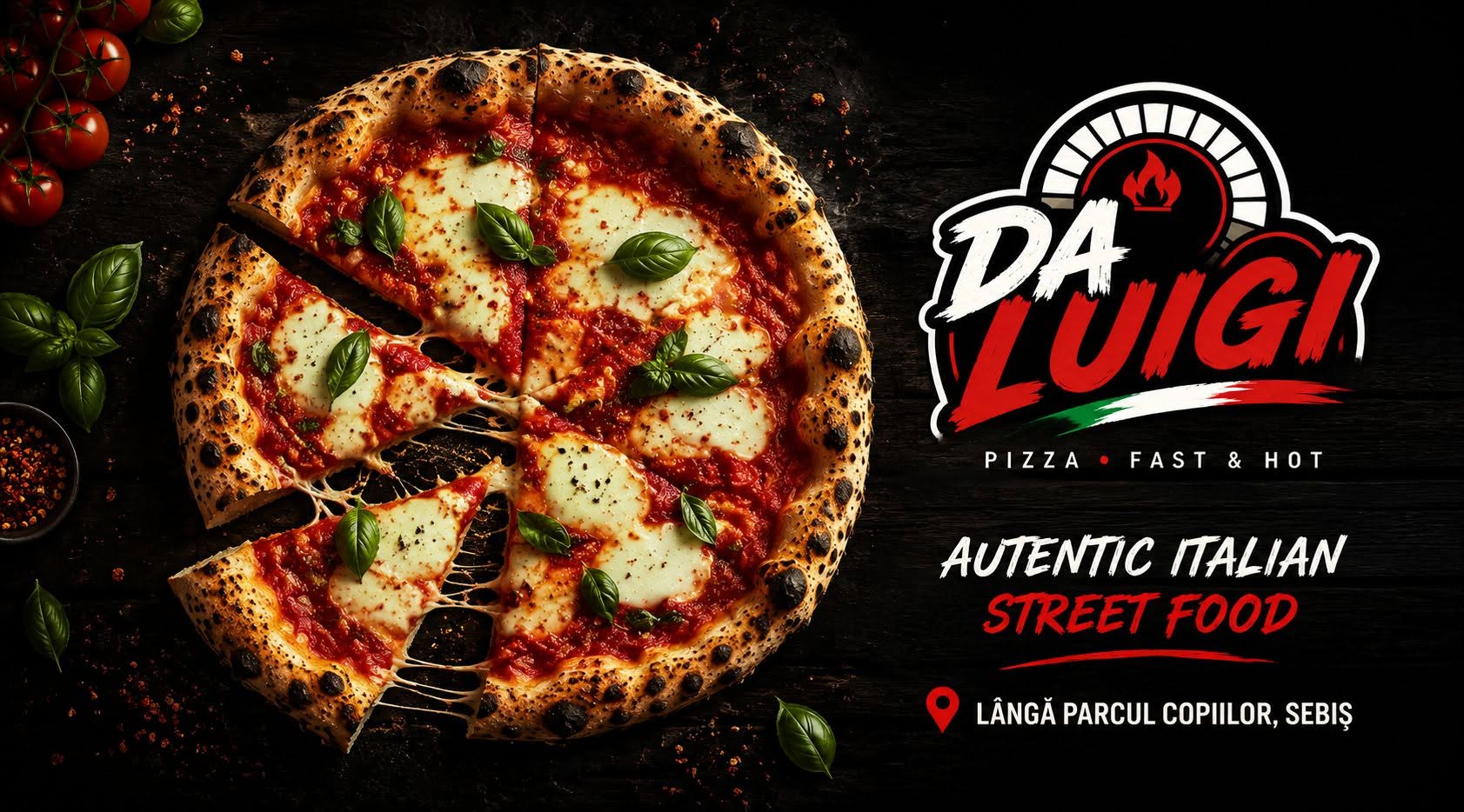 Pizza Da Luigi Sebiș - Autentic Italian Street Food, Lângă Parcul Copiilor